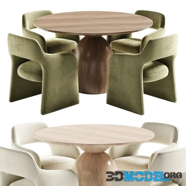Sigrid Table and Fintan Chair