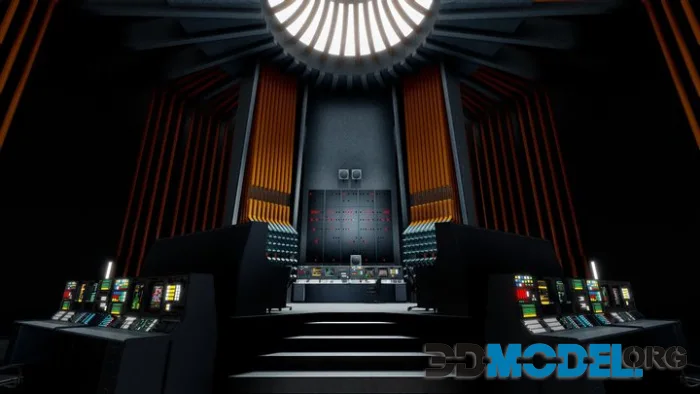 Space Station Control Center (PBR)