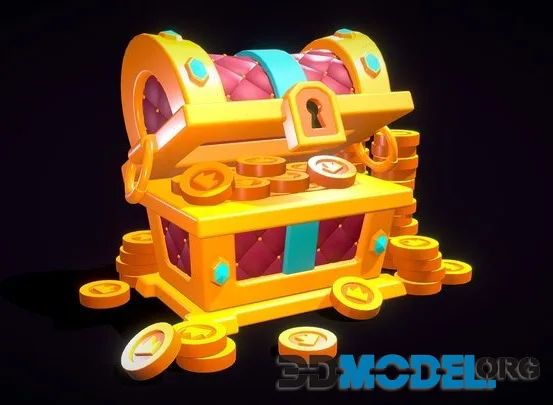 Stylized Chest (PBR)