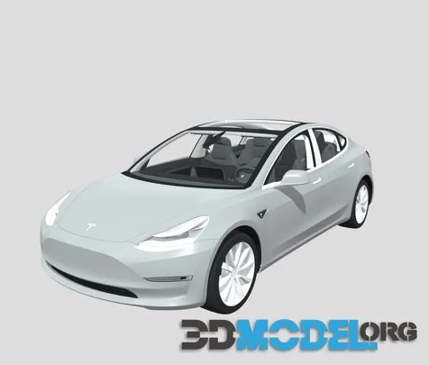 Tesla Model 3 04 (PBR)