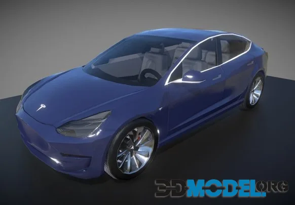 Tesla Model 3 05 (PBR)