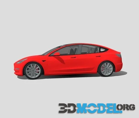 Tesla Model 3 06 (PBR)