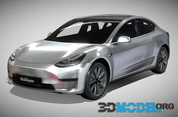 Tesla Model 3 2020 (PBR)