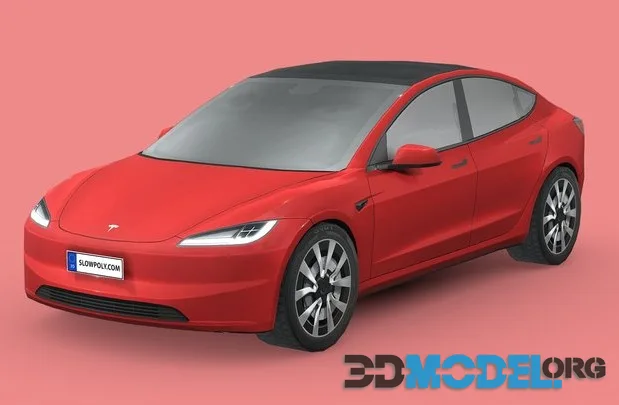 Tesla Model 3 2024 01 (PBR)