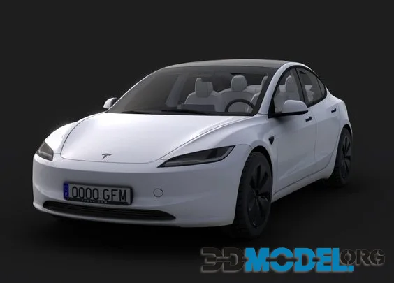 Tesla Model 3 Highland (PBR)