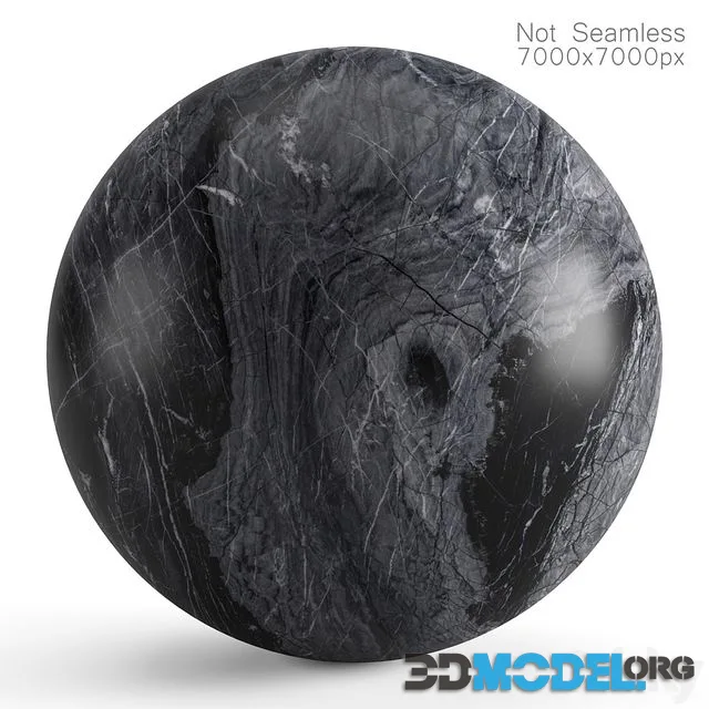The material of the slab is gray marble. 7k