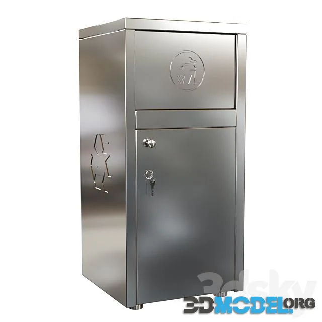 Trash Bin metal