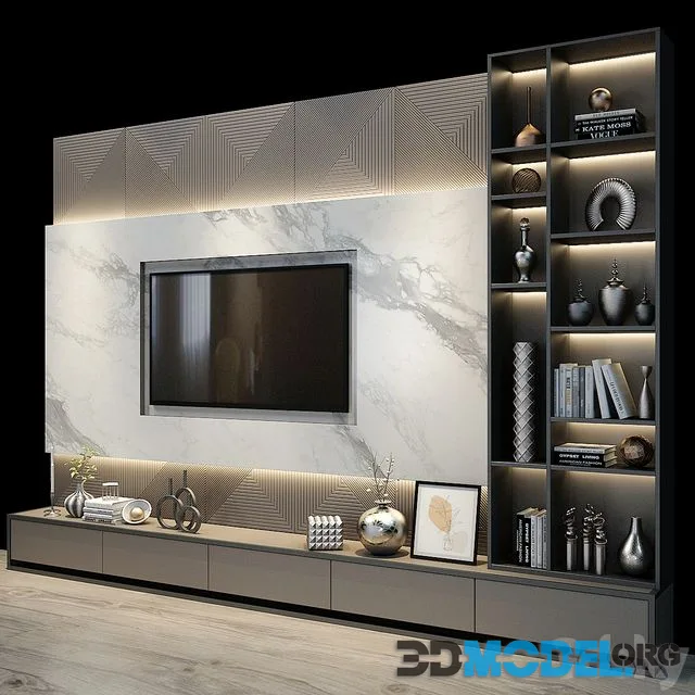 TV Wall set 0330