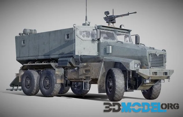 URAL 63095 Russian Military Car (PBR)