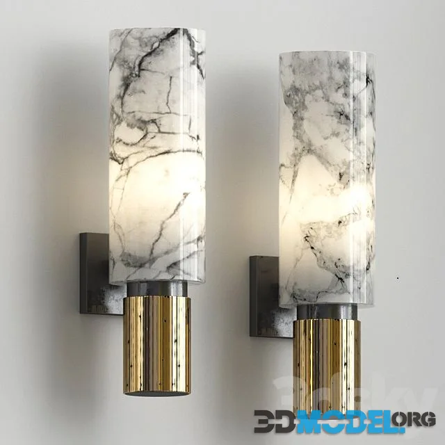 Van Der Straeten Applique Lucy Sconce