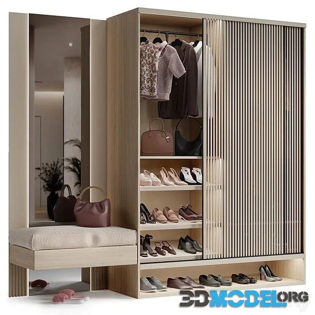 Wardrobe 33 (Hallway with filling)