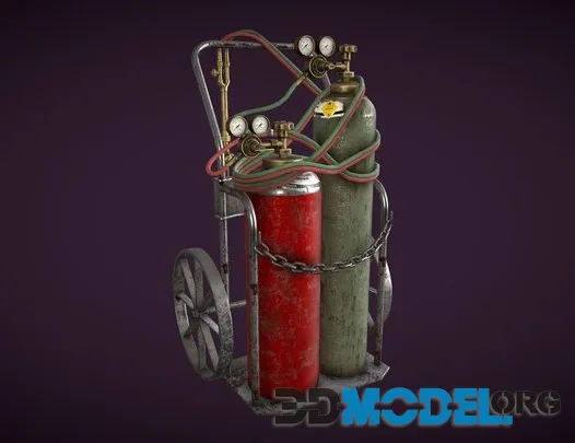 Welding Cart & Blow Torch (PBR)