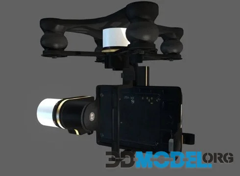 Zenmuse Gimbal H4 3D (PBR)
