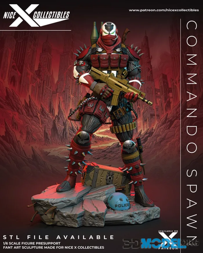 Nice X Collectibles - Spawn Commando – Printable