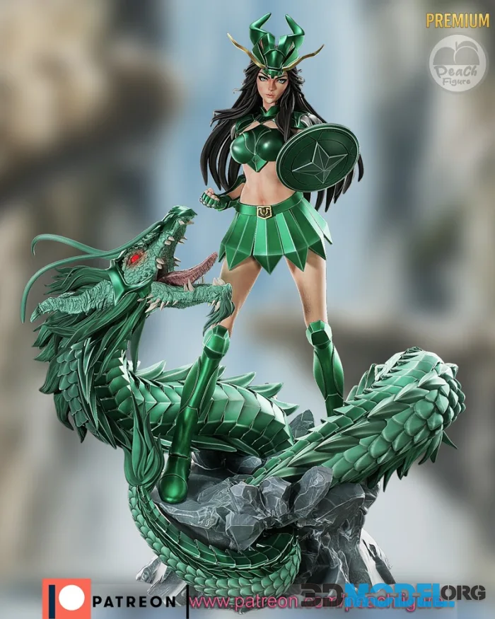 Peach Figure - Shiryu Female – Printable