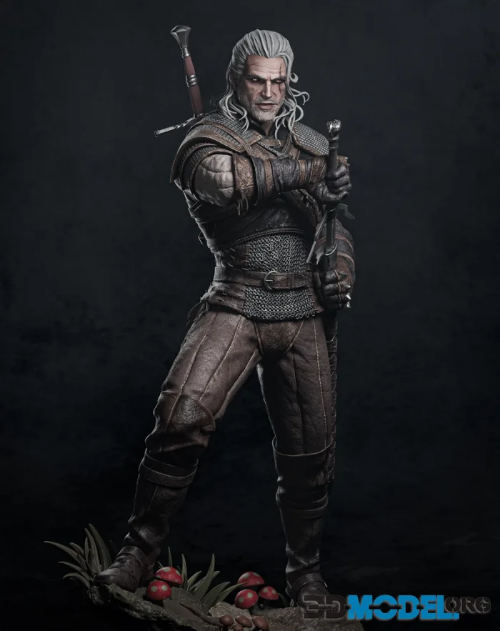 CA 3D Studios - Geralt – Printable