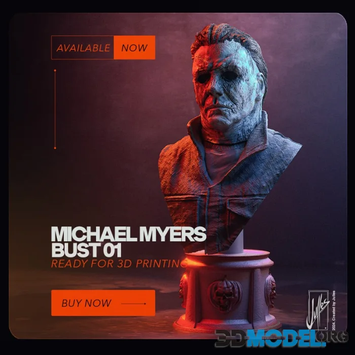 Julles Modelado - Michael Myers Bust 01 – Printable