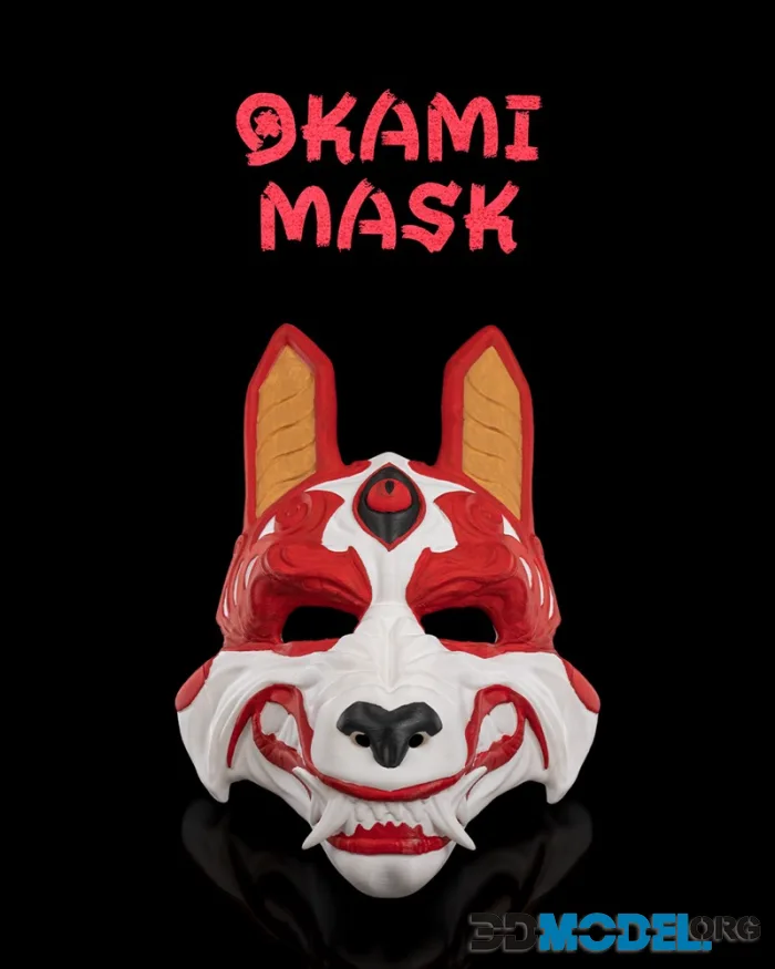 Okami Mask – Printable