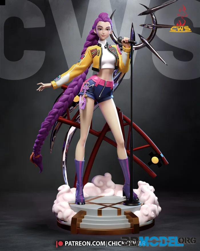 CW Studio - K-POP Demon Hunters - Rumi – Printable