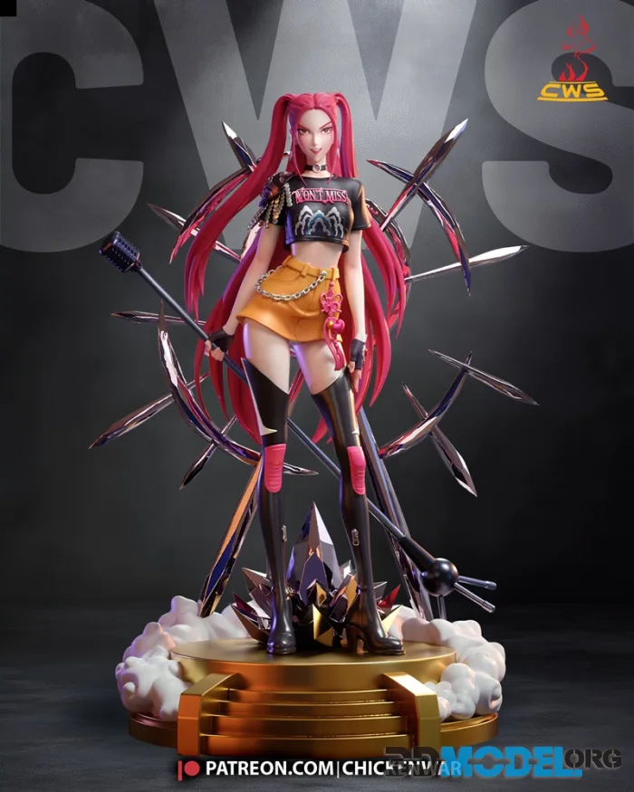 CW Studio - K-POP Demon Hunters - Mira – Printable