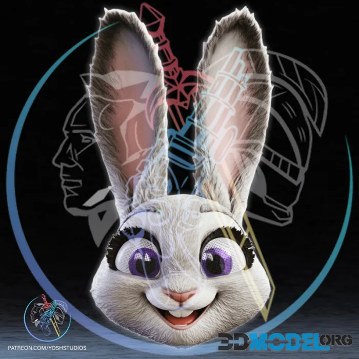 Judy Hopps Mask – Printable