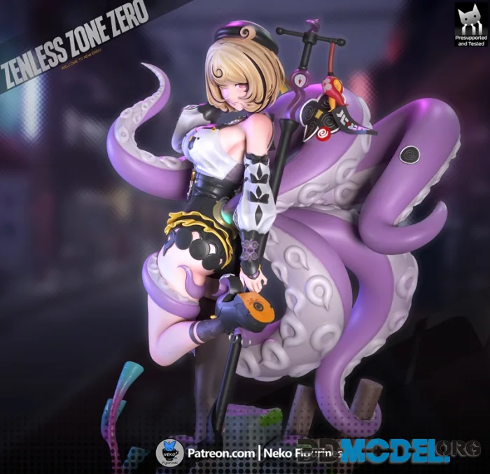 Neko Figurines - Yidhari Zenless Zone Zero – Printable