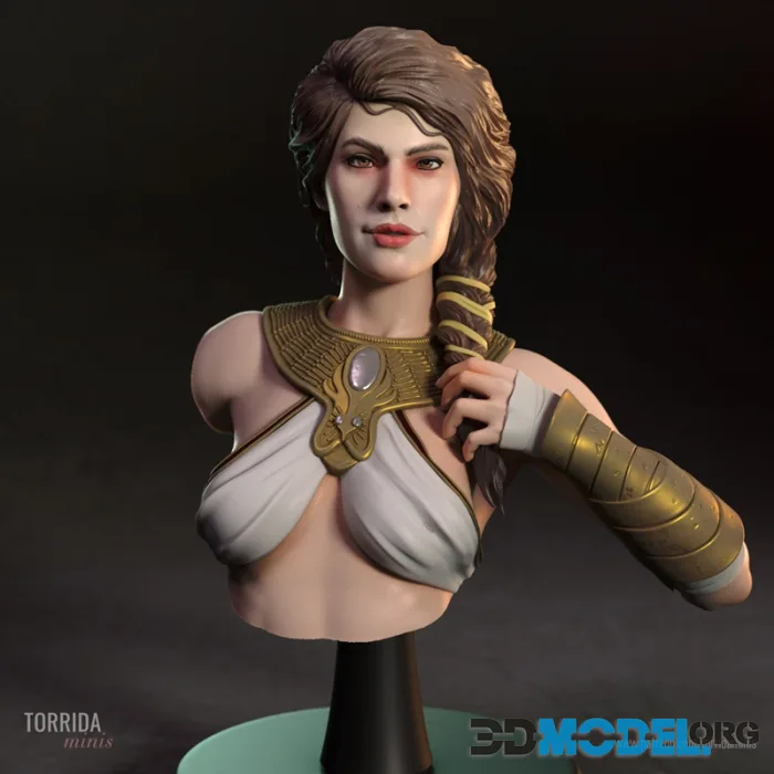 Torrida Minis - Kassandra Bust – Printable