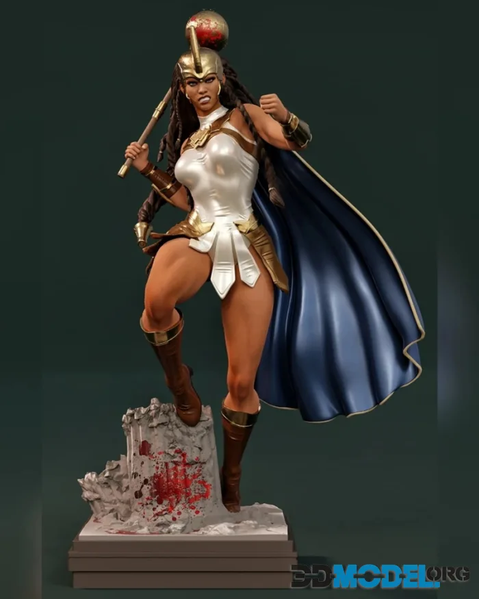 MCM3D - War Woman – Printable