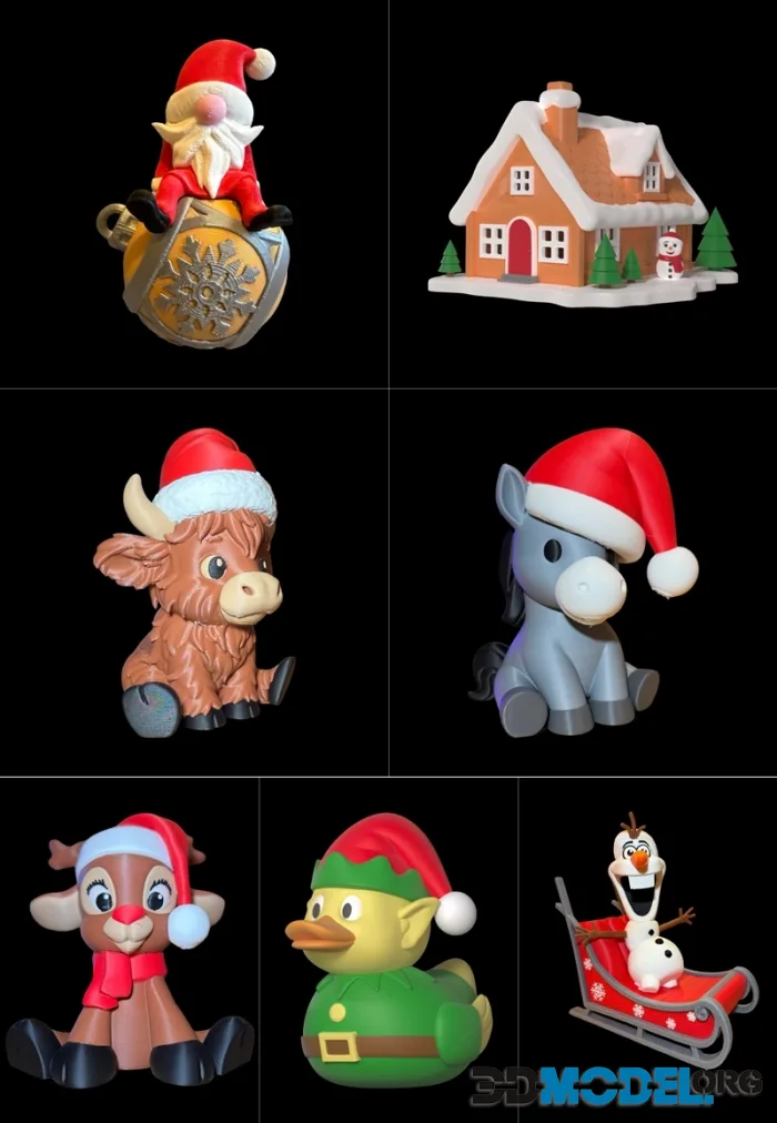 Miniatures December 2025 Release – Printable
