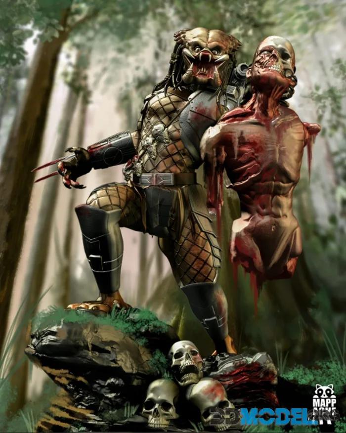 Mappache - Predator hunter – Printable