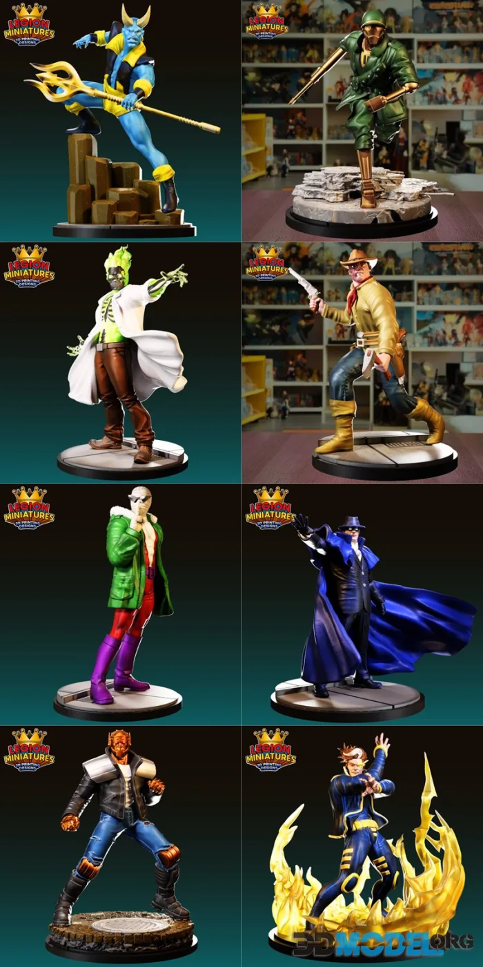 Legion Miniatures - Pack 8M – Printable