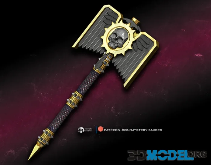 MysteryMakers Crozius Arcanum Warhammer 40k – Printable