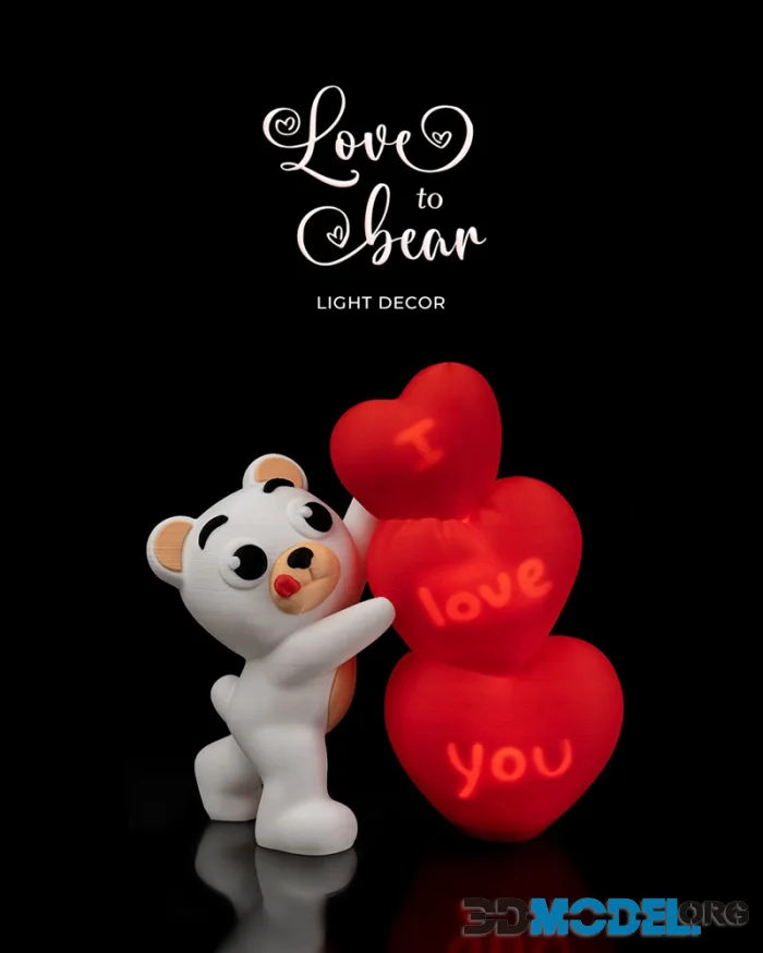 Love to Bear Light Decor – Printable