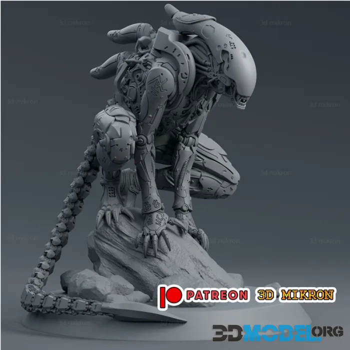 Dennys Wang - Xenoborg – Printable