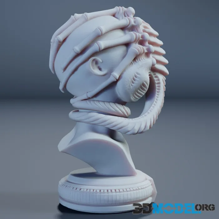 Face Hugger Bust – Printable