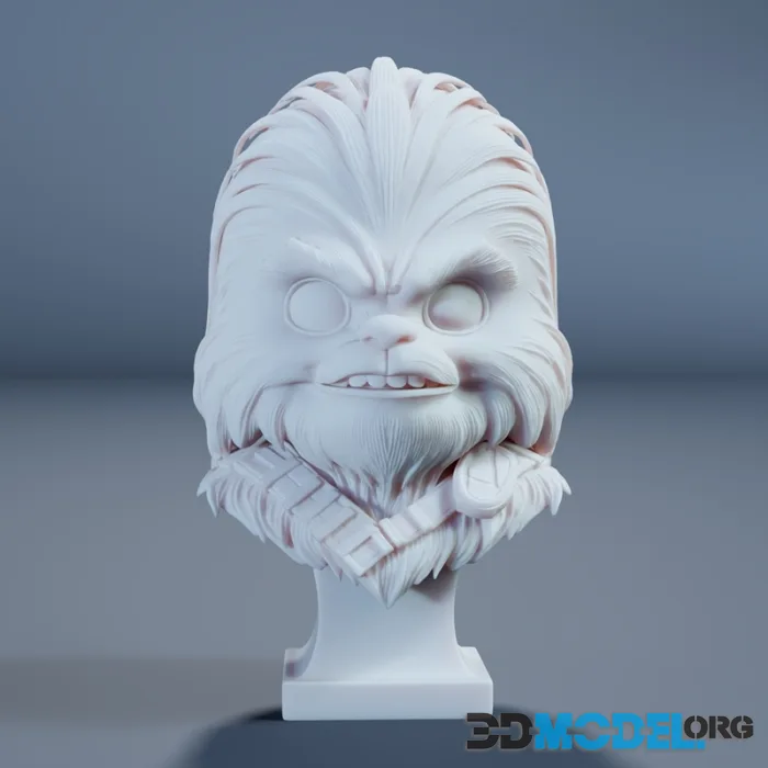 Baby Chewbacca Bust – Printable