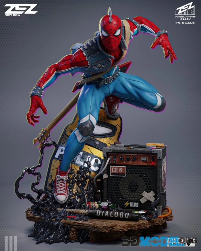 ZEZ Studio - Spider-Punk – Printable