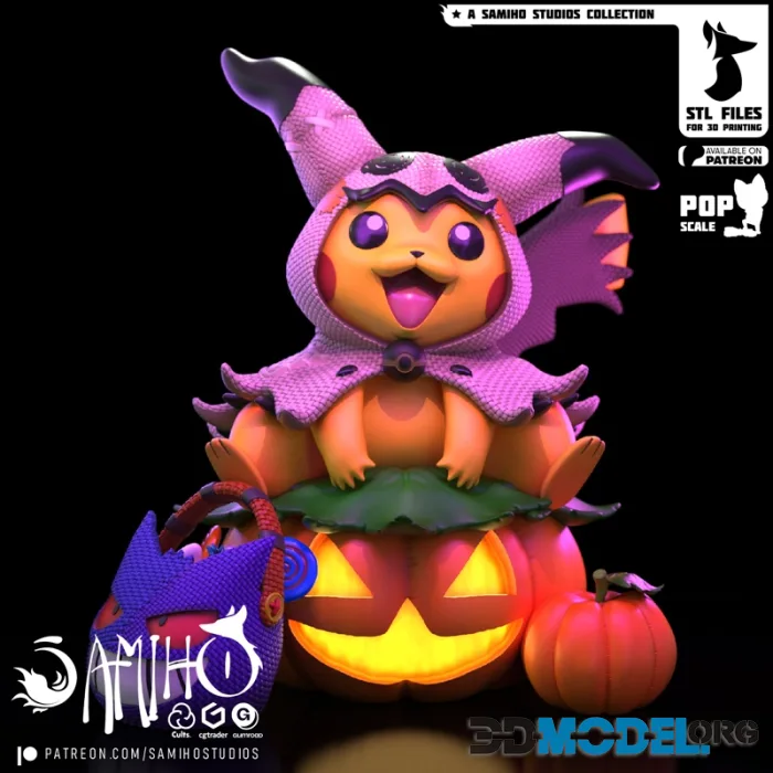 Samiho Studios - Mimikyu Pikachu – Printable