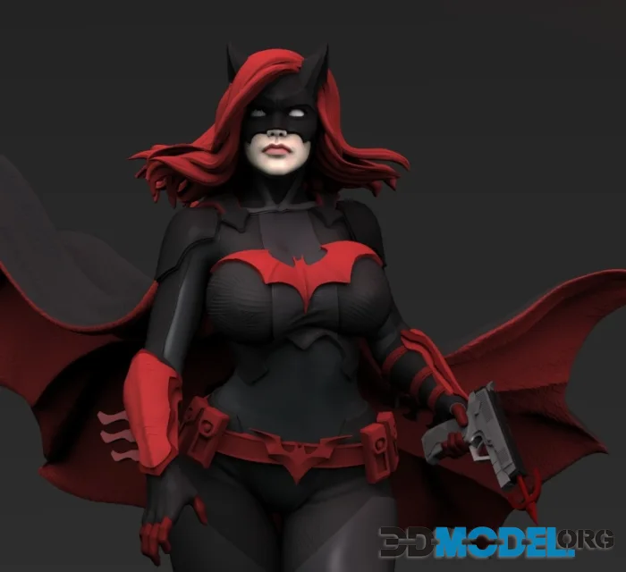 CG Pyro Digital Artist - Batwoman from Batman – Printable