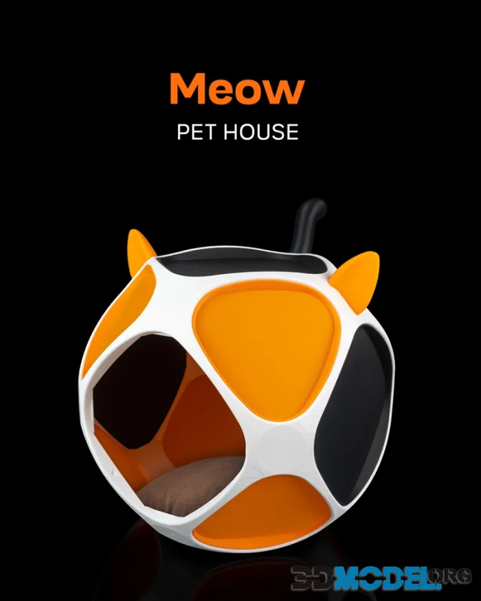Meow Pet House – Printable