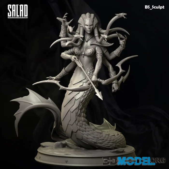 BS-Sculpt Bulat - The Lady Naga – Printable