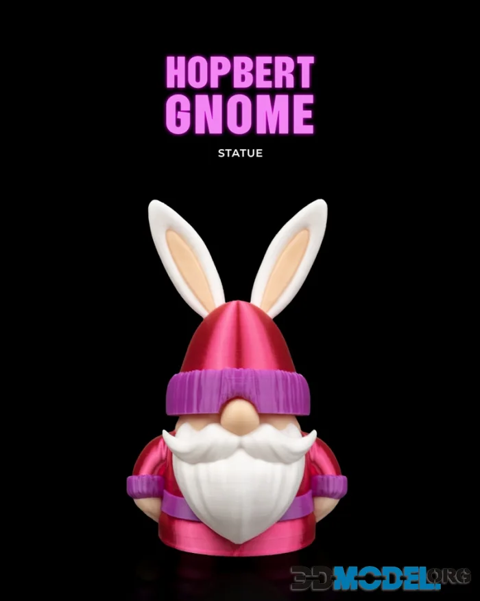 Hopbert Gnome Statue – Printable