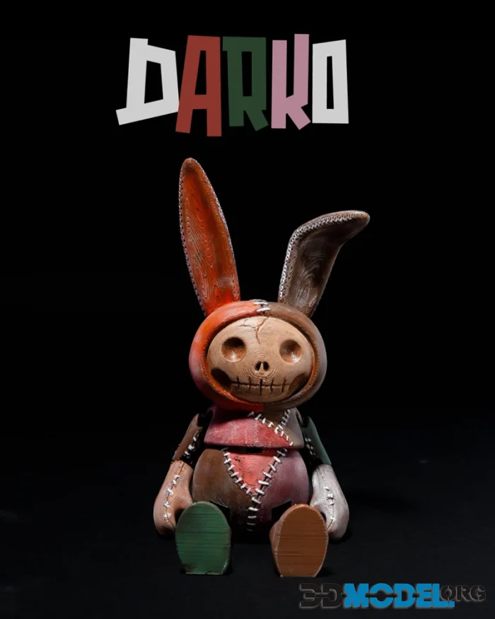 Articulated Creepy Bunnies - Darko – Printable