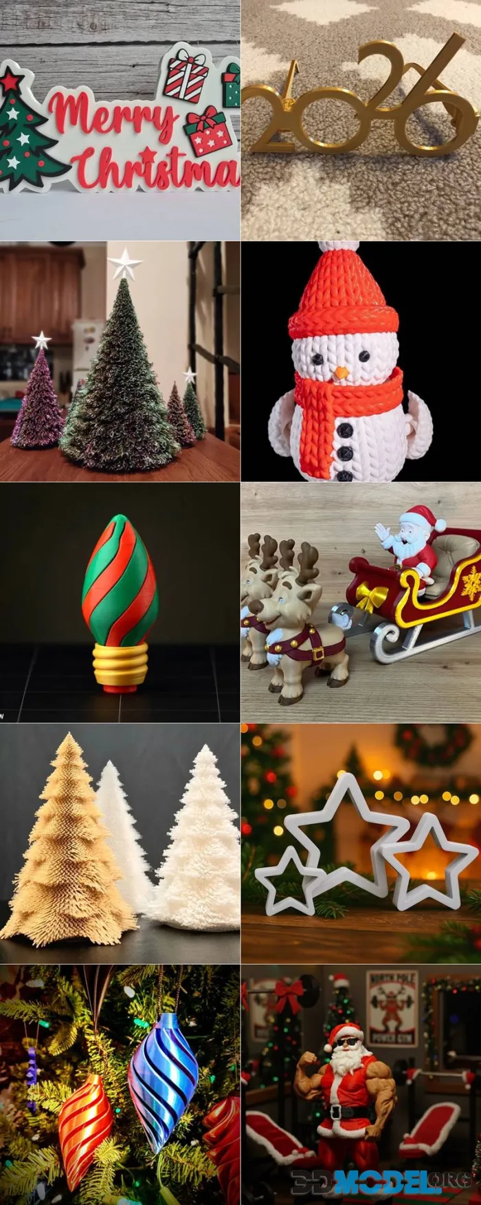 Christmas Miniatures Pack – Printable
