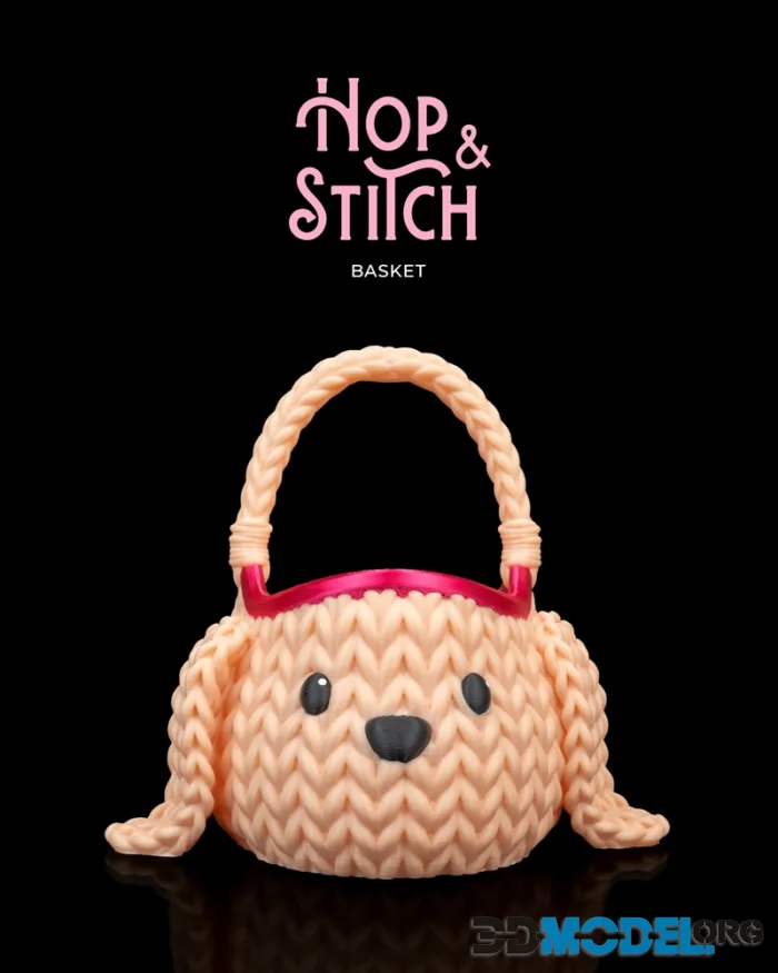 Hop & Stitch Basket – Printable