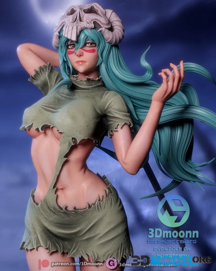 3Dmoonn - Bleach - Nelliel – Printable