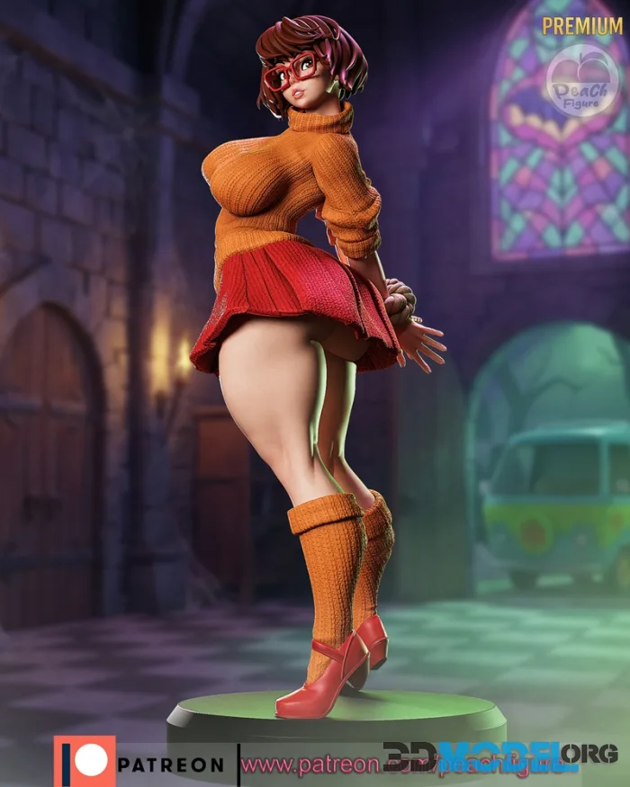 Peach Figure - Scooby-Doo - Velma Dinkley – Printable