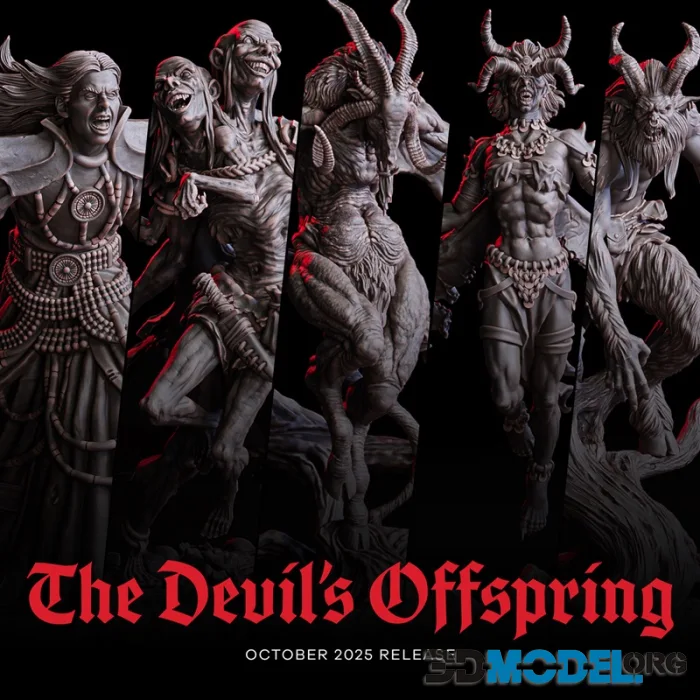 Flesh of Gods - The Devil's Offspring October 2025 – Printable