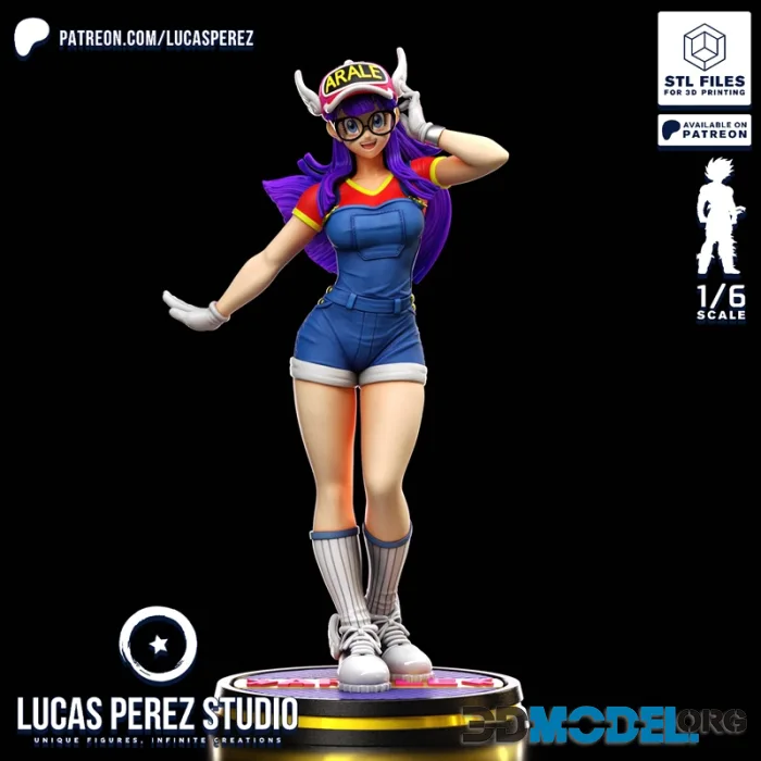 Lucas Perez - Arale (Adult Version) – Printable