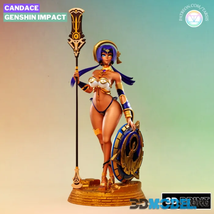 Tarsis - Candace - Genshin Impact – Printable